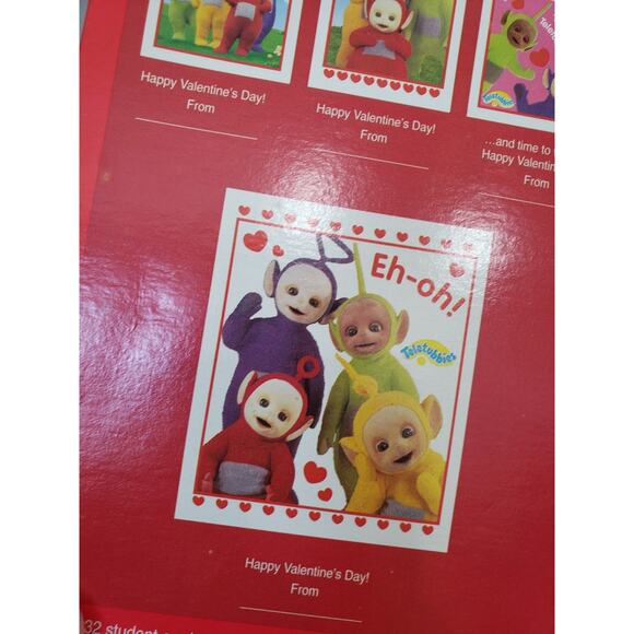 Vintage 1999 American Greetings Teletubbies Valentines - 34 Cards And Envelopes - Picture 7 of 7